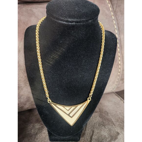 vince camuto two tone necklace - Picture 1 of 5